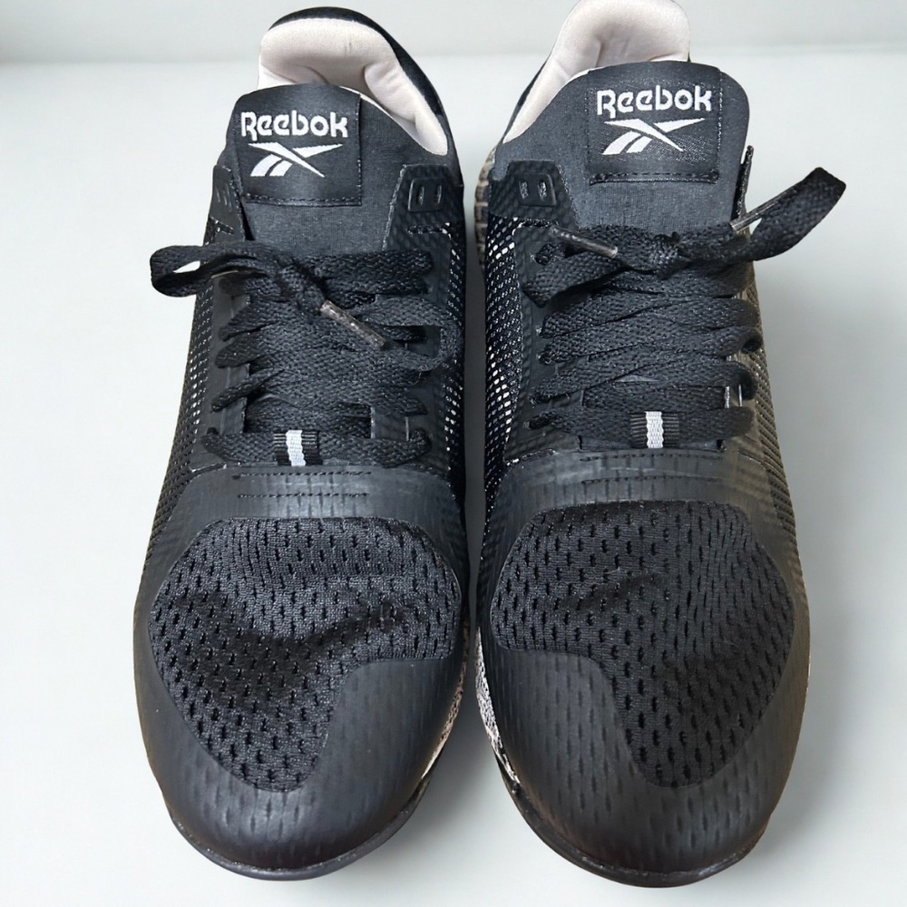 Reebok Galaxy 5 Women’s Sneakers | Size 10 | Black, White & Light Pink - Picture 5 of 6
